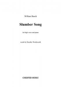 William Busch: Slumber Song