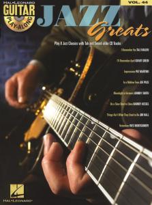 Guitar Play-Along Volume 44: Jazz Greats