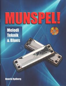 Munspel! - Melodi, teknik & blues, Bok & CD (Henrik Rydberg)