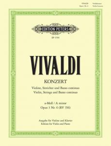 Violin Concerto In A Minor Op.3 No.6 RV 356