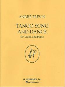 Andre Previn: Tango Song And Dance For Violin And Piano