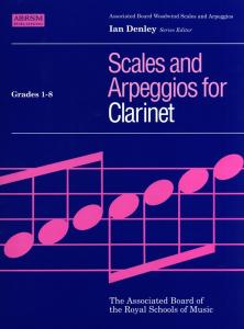 ABRSM Scales And Arpeggios For Clarinet Grades 1-8