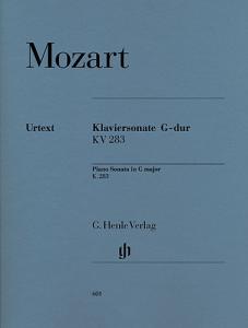 W.A.Mozart: Pianosonat i G dur KV 283 (Piano Sonata In G KV 283 - Henle Urtext E