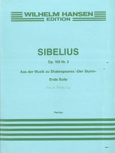 Jean Sibelius: The Tempest Suite No.1 Op.109 No.2 (Full Score)