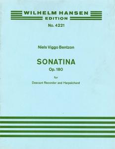 Niels Viggo Bentzon: Sonatina For Descant Recorder And Harpsichord Op.180