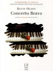 Kevin Olson: Concerto Bravo - An Artistic Late Intermediate Piece For Two Pianos