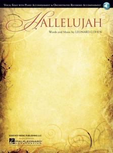 Leonard Cohen: Hallelujah - Vocal Solo/Piano Accompaniment (Book/Online Audio)