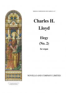 Charles Harford Lloyd: Elegy (No.2) Organ