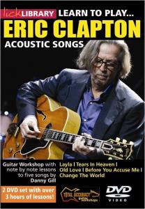 Learn To Play Eric Clapton Acoustic Tracks