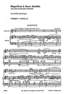 Herbert Howells: Magnificat & Nunc Dimittis (Collegium Magdelenae Oxoniense)
