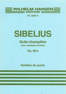 Jean Sibelius: Suite Champetre Op.98b (Score)