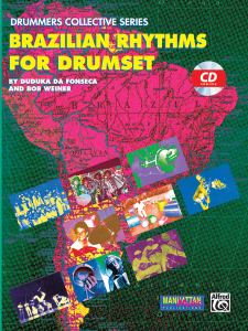Brazilian Rhythms For Drumset + CD