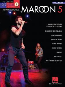 Pro Vocal Men's Edition Volume 28: Maroon 5