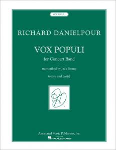 Richard Danielpour: Vox Populi - Concert Band Score Only