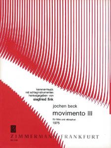 Jochen Beck: Movimento III (Flute And Vibraphone)