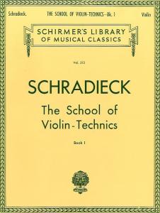 Henry Schradieck: School Of Violin Technics Book 1 (Dexterity)
