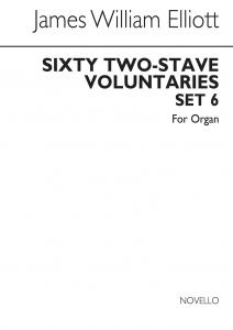 James W. Elliott: Sixty 2-Stave Voluntaries For Harmonium Set 6