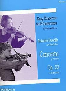 Antonin Dvorak (Arr. Rokos): Concerto In A Minor For Violin And Piano Op.53