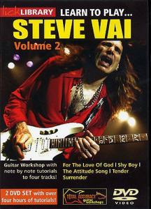 Lick Library: Learn To Play Steve Vai Volume 2