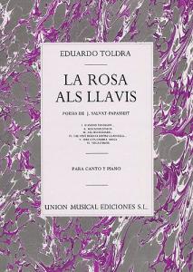 Toldra La Rosa Als Llavis Voice/piano