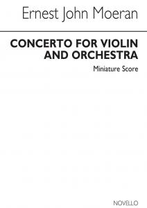 Moeran: Concerto For Violin (Miniature Score)