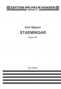 Emil Sjögren: Staemningar Op.20