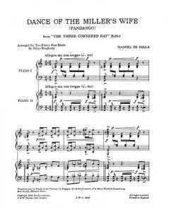 Manuel De Falla: Dance Of The Miller's Wife (Two Pianos)