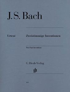 J.S. Bach: Zweistimmige Inventionen (Urtext)