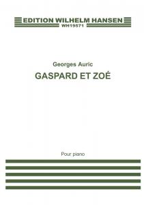 Georges Auric: Gaspard Et Zoé (Piano)