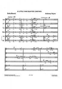 Anthony Payne: Little Whitsuntide Cantata for SATB Chorus