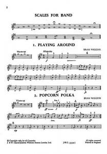 B. Wiggins: Bandstand Easy Book 1 (Concert Band Alto Saxophone 1)