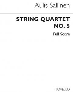 Sallinen: String Quartet No. 5 (Score)