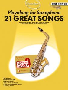 Guest Spot: Playalong For Alto Saxophone - Gold Edition (Book/Audio Download)