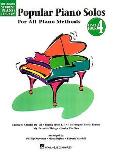 Hal Leonard Student Piano Library: Popular Piano Solos Level 4