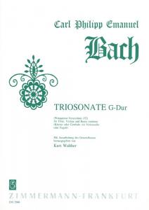 Carl Philipp Emanuel Bach: Trio Sonata In G WQ152