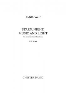 Judith Weir: Stars, Night, Music And Light (A4 Study Score)