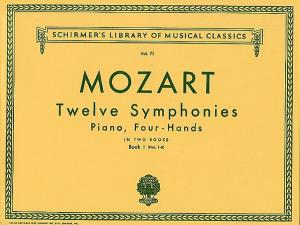 Wolfgang Amadeus Mozart: Twelve Symphonies For Piano Duet Book I