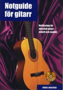 Notguide för gitarr (Bok & CD)