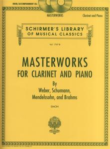 Masterworks For Clarinet And Piano (Book/2CDs)