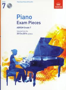 ABRSM Selected Piano Exam Pieces: 2013-2014 (Grade 7) - Book/CD