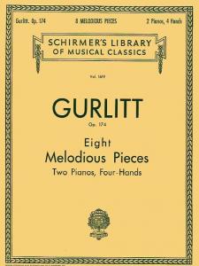 Cornelius Gurlitt: Eight Melodious Pieces Op.174 (2 Pianos)