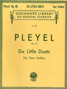 Ignaz Pleyel: Six Little Duets For Two Violins Op. 48