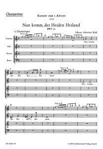Johann Sebastian Bach: Nun komm, der Heiden Heiland
