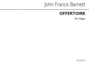 John Barnett: Offertoire In G For Organ