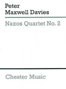 Peter Maxwell Davies: Naxos Quartet No.2 (Score)