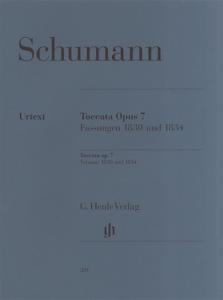 Robert Schumann: Toccata Op.7 - Versions 1830 And 1834