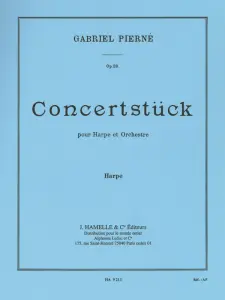 Gabriel Pierné: Concertstück Op.39 Harp Part