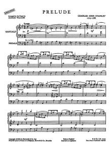 Maurice Greene: Minuet And Trumpet Tune For Organ
