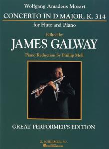 W.A. Mozart: Concerto In D Major, K. 314 For Flute And Piano Great Performer's E