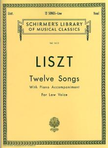 Franz Liszt: Twelve Songs (Low Voice)